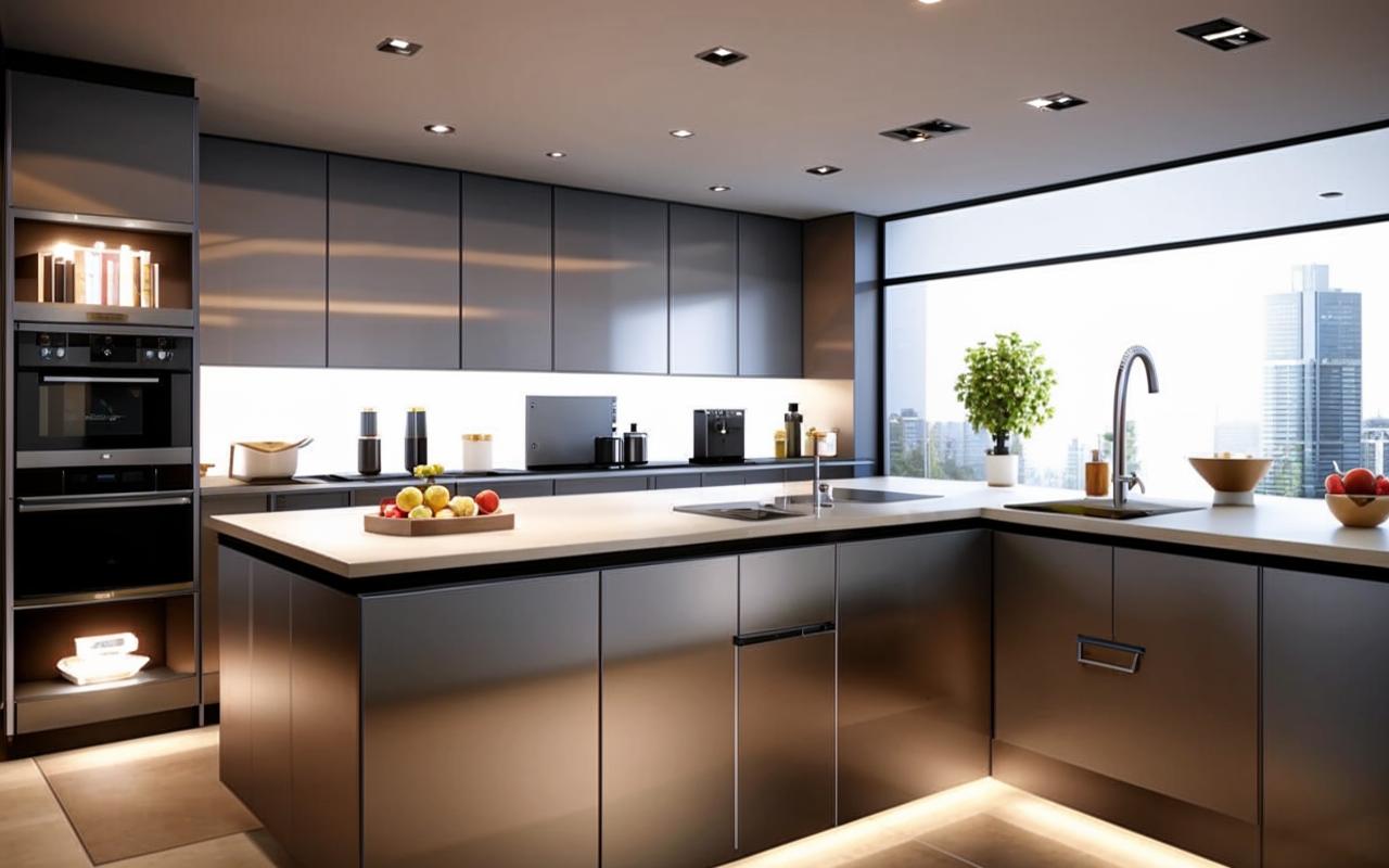 Встроенные розетки в кухонном гарнитуре: безопасность и удобство