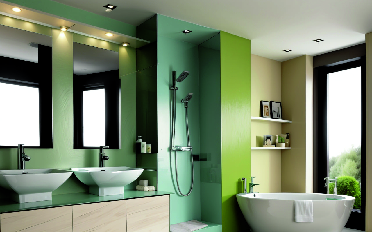 Угловые полки для маленькой ванной: влагостойкие материалы