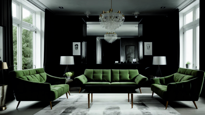 Гостиная в скандинавском стиле: выбор мебели и аксессуаров