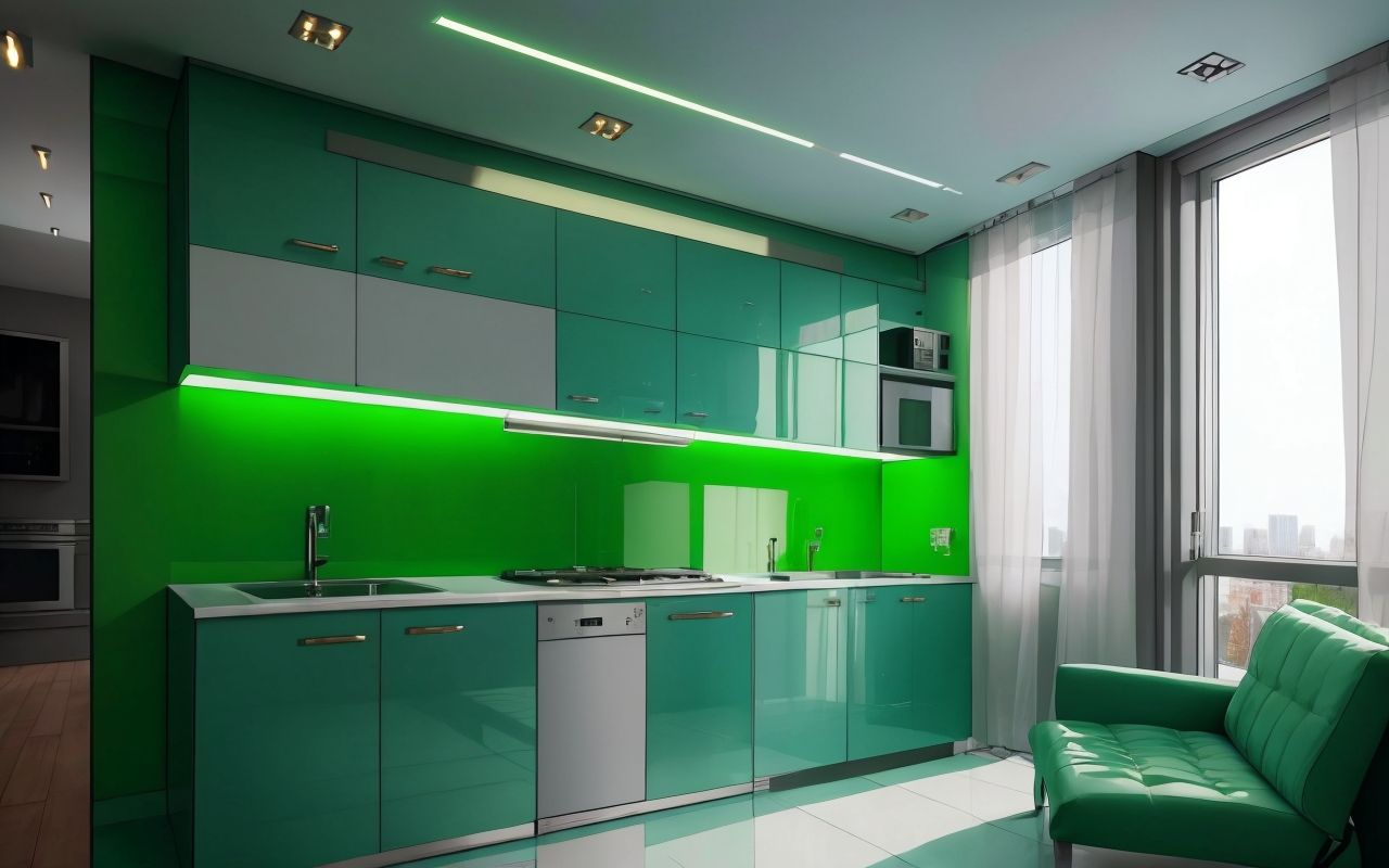 Шкафчики с подсветкой внутри: энергосберегающие решения