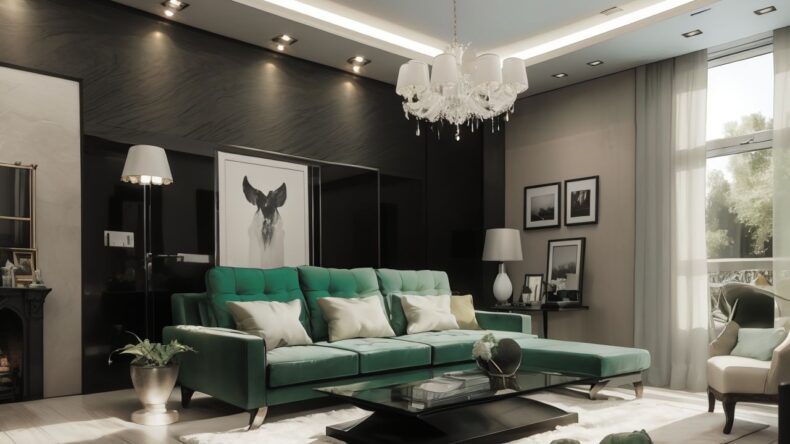 Как переместить мягкий уголок на другую мебель в гостиной