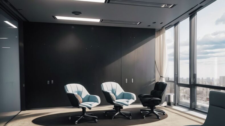 Кресла для переговорных комнат с поворотным механизмом