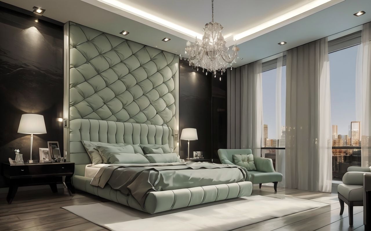 Классическая спальня: мебель и элементы декора