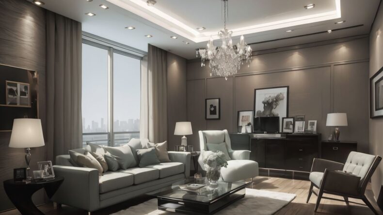 Как выбрать мебель для гостиной с детьми и животными