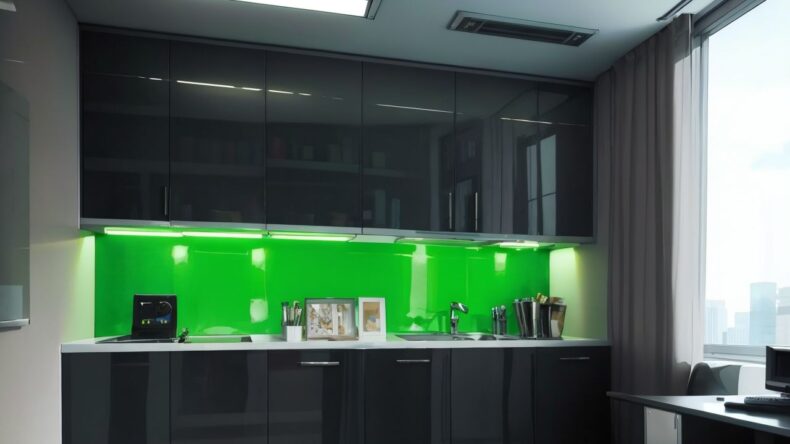 Подсветка шкафов с документами: интенсивность и расположение