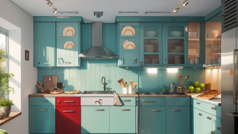 Хранение противней и форм для выпечки: вертикальные системы