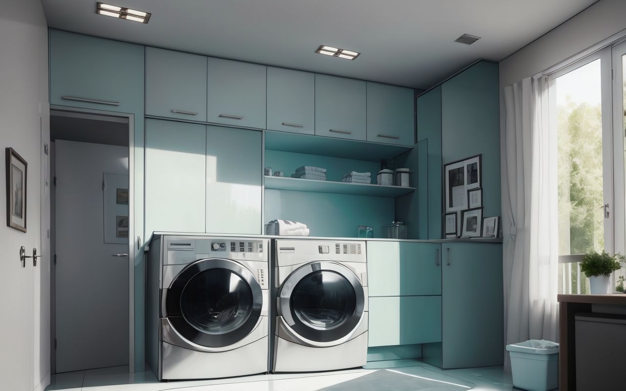 Тумбы с выдвижными корзинами для белья