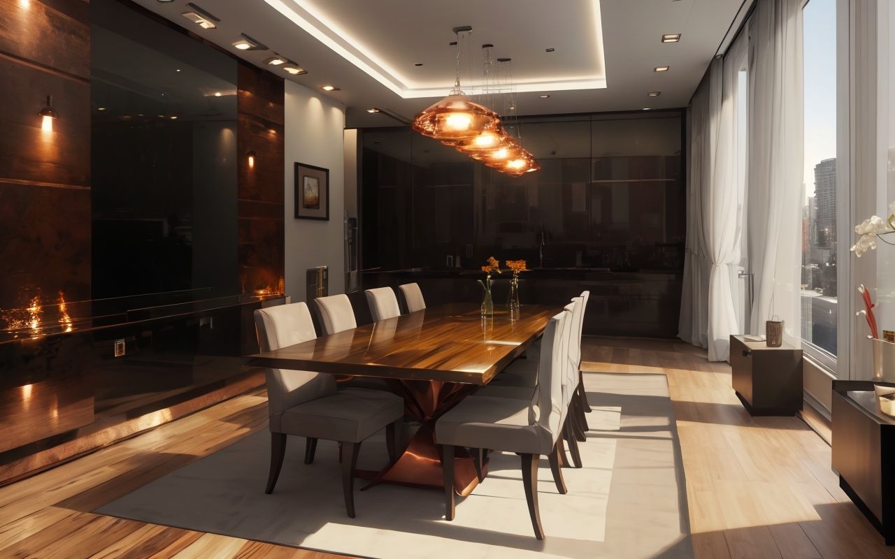 Столы с медными ножками: устойчивость к окислению