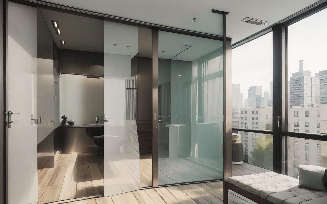 Бесшумные механизмы раздвижных дверей