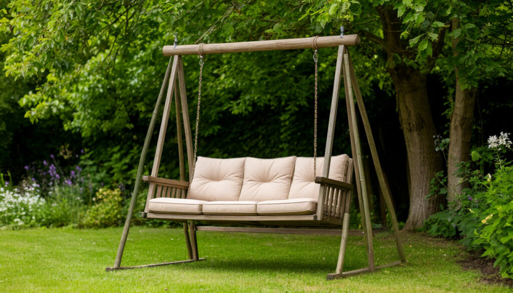 Дачные качели: как превратить обычный участок в оазис комфорта