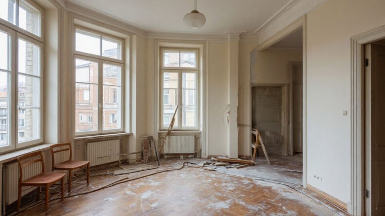 Натяжной потолок и обои: что делать раньше, чтобы не переплатить